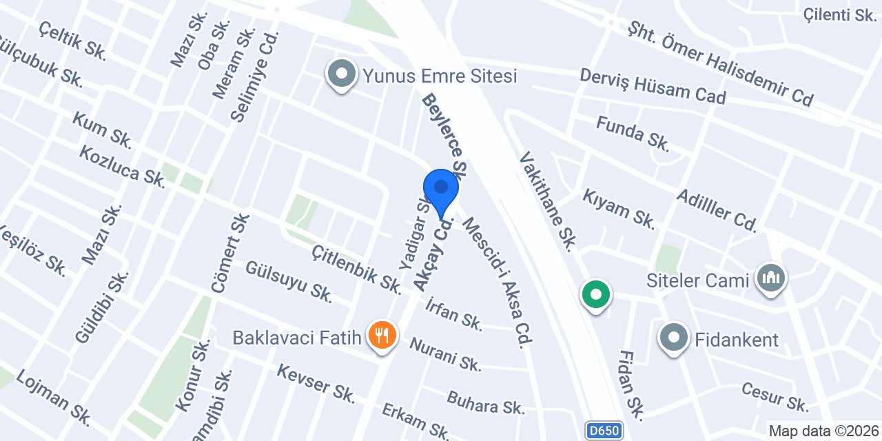 SEÇ RENT A CAR konumu
