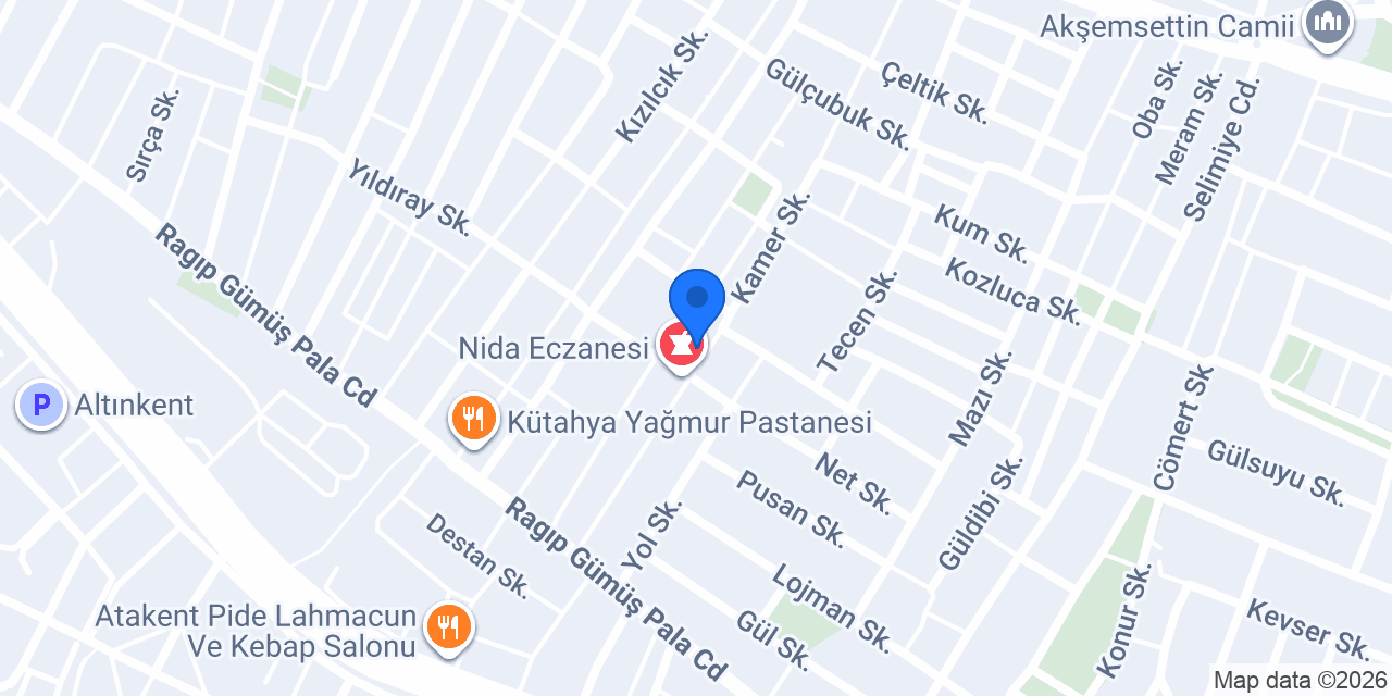 Germiyan Eczanesi konumu