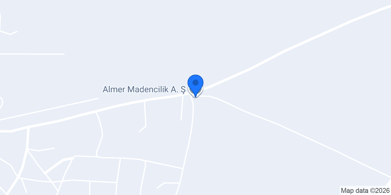 Almer Madencilik A. Ş. konumu