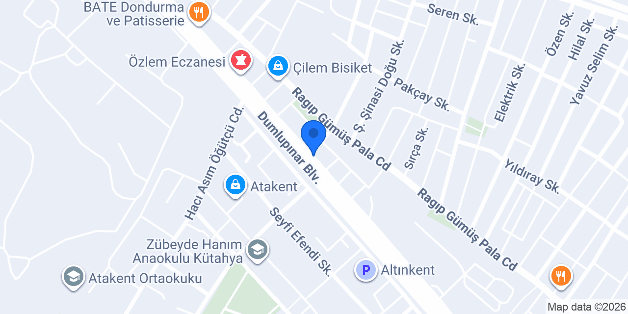 ZEUSERAMİK konumu