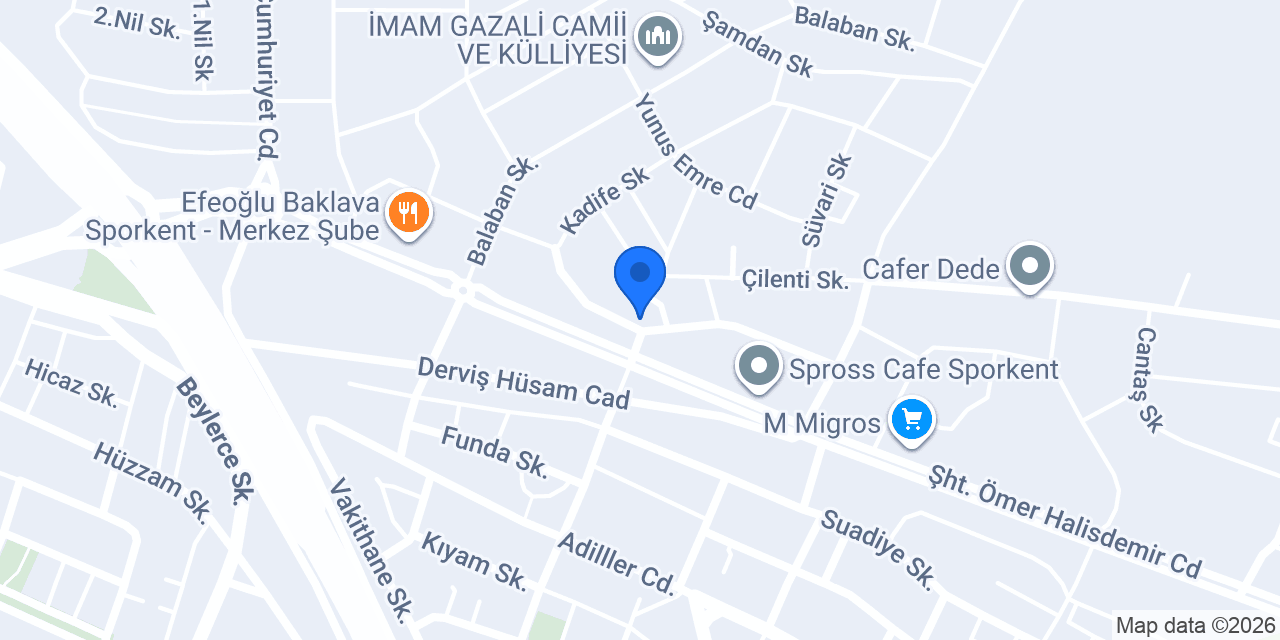 İlknur Bayan Kuaförü konumu