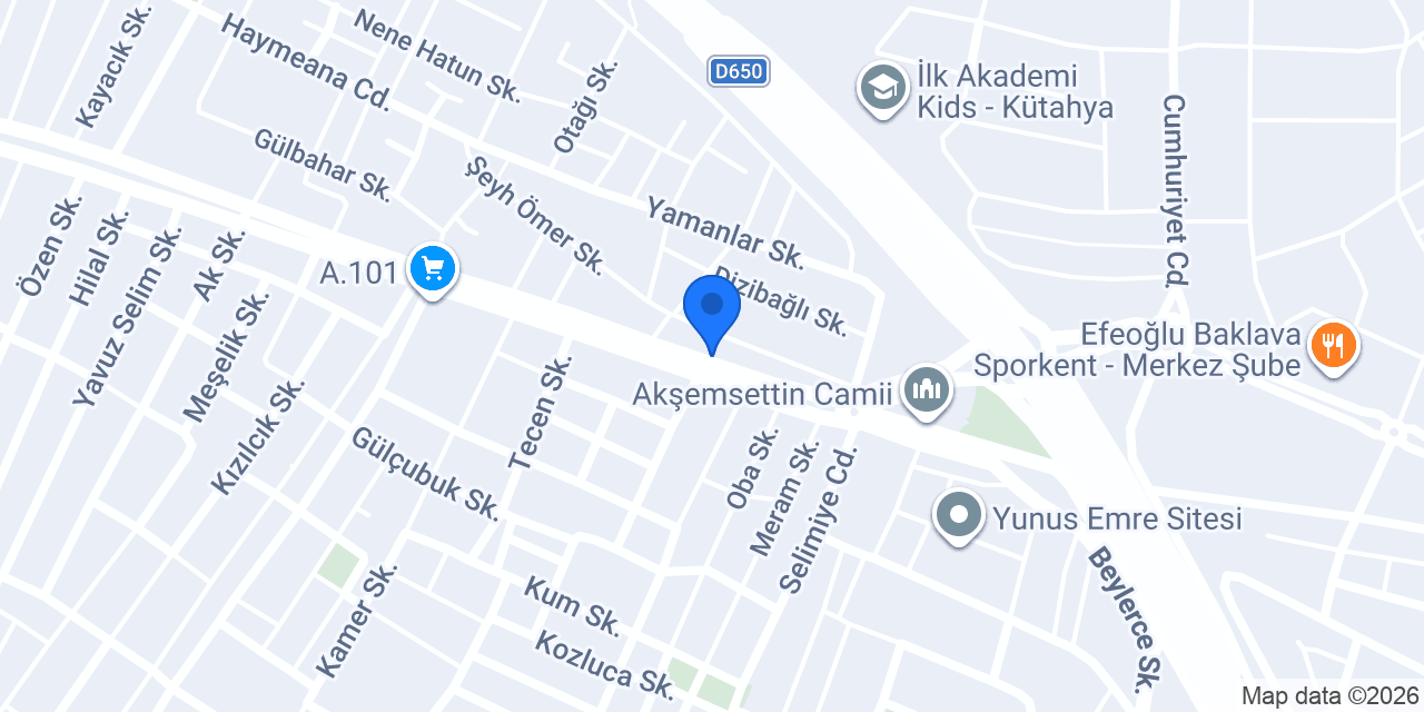 LALEZAR MOBİLYA YUNUSEMRE konumu