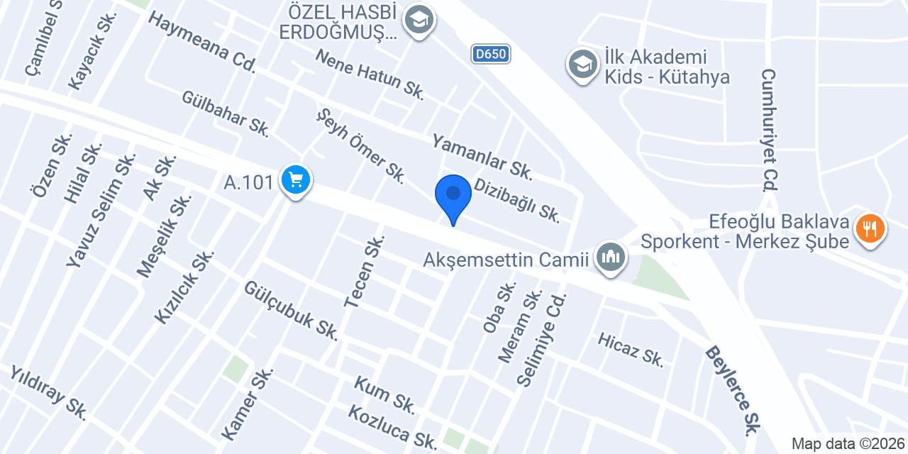 Özdilek Pide & Lahmacun Salonu konumu