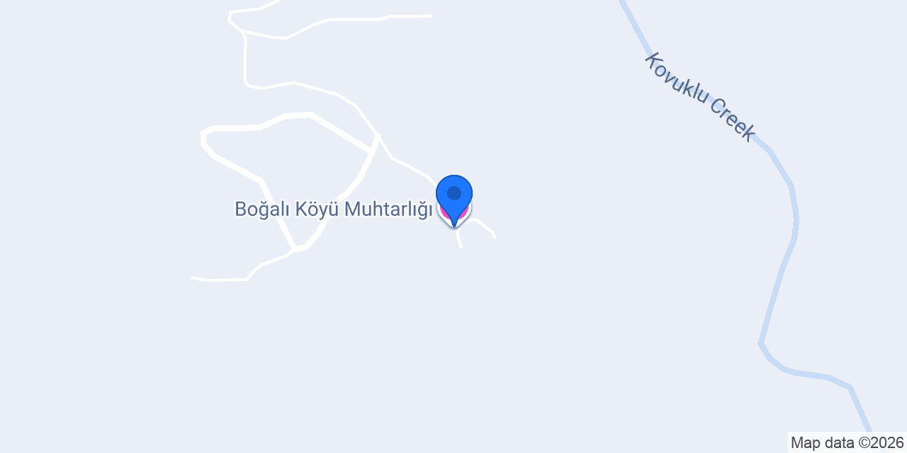 Boğalı Köyü Muhtarlığı konumu
