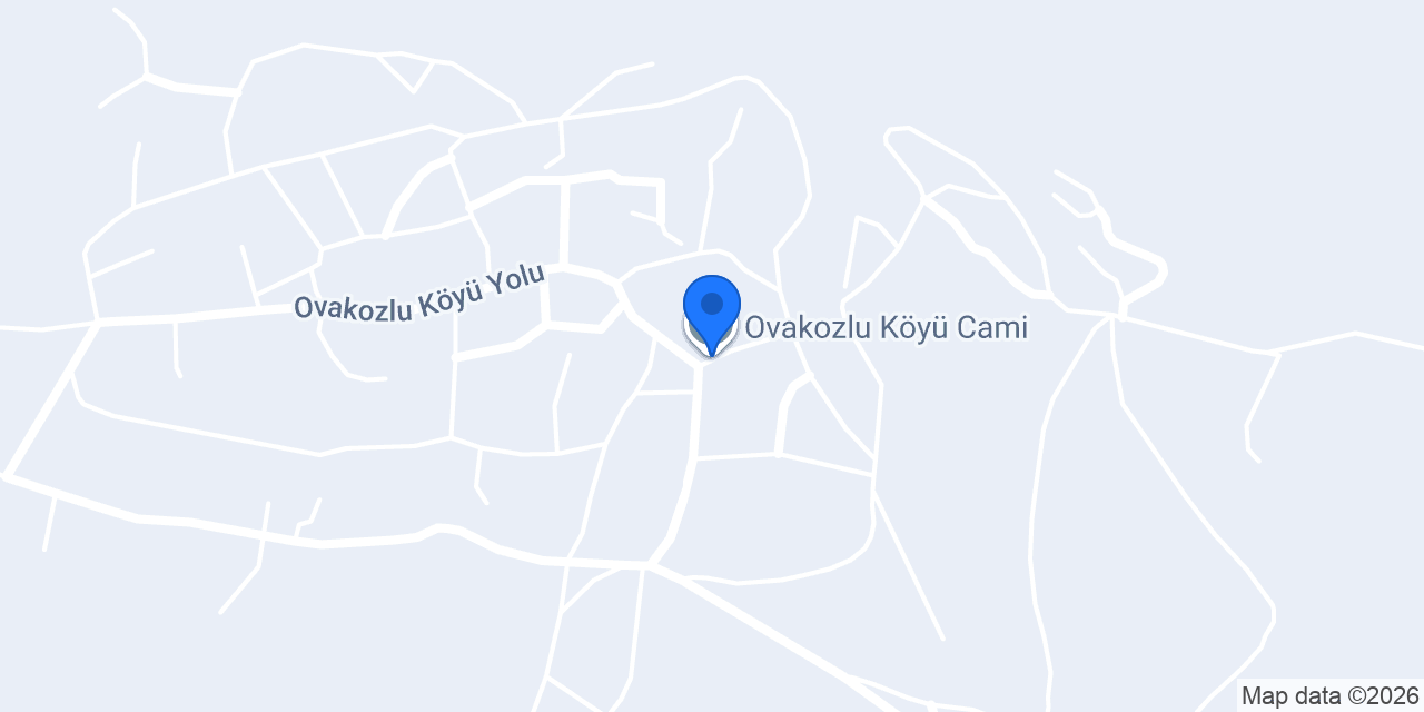 Ovakozlu İlköğretim Okulu konumu