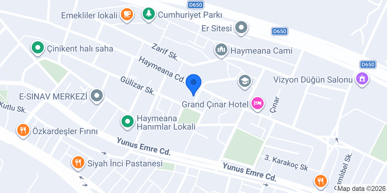 Çilek Eczanesi konumu