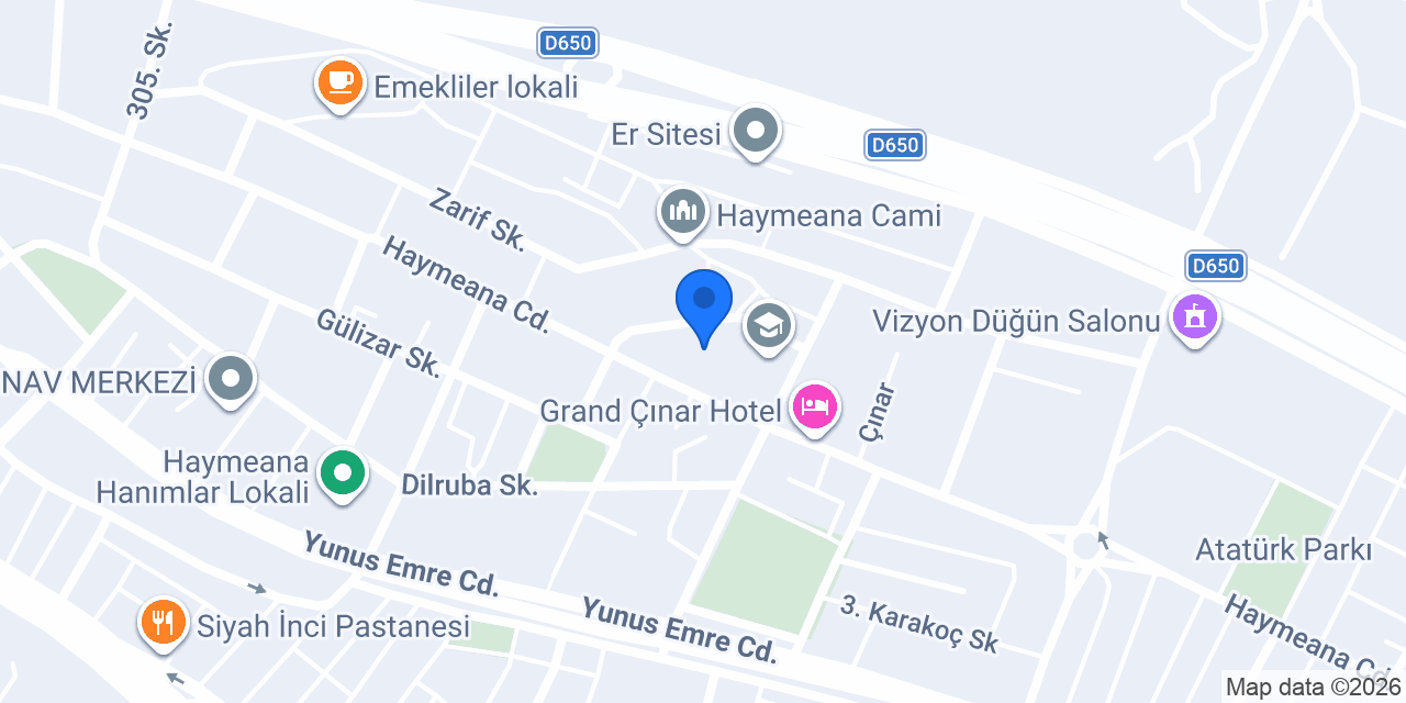 Cahit Zarifoğlu İlkokulu konumu