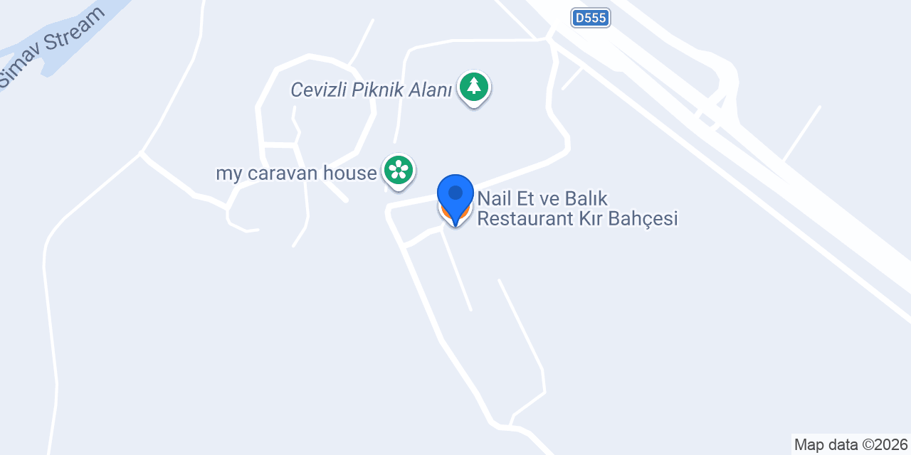 Nail Et ve Balık Restaurant Kır Bahçesi konumu
