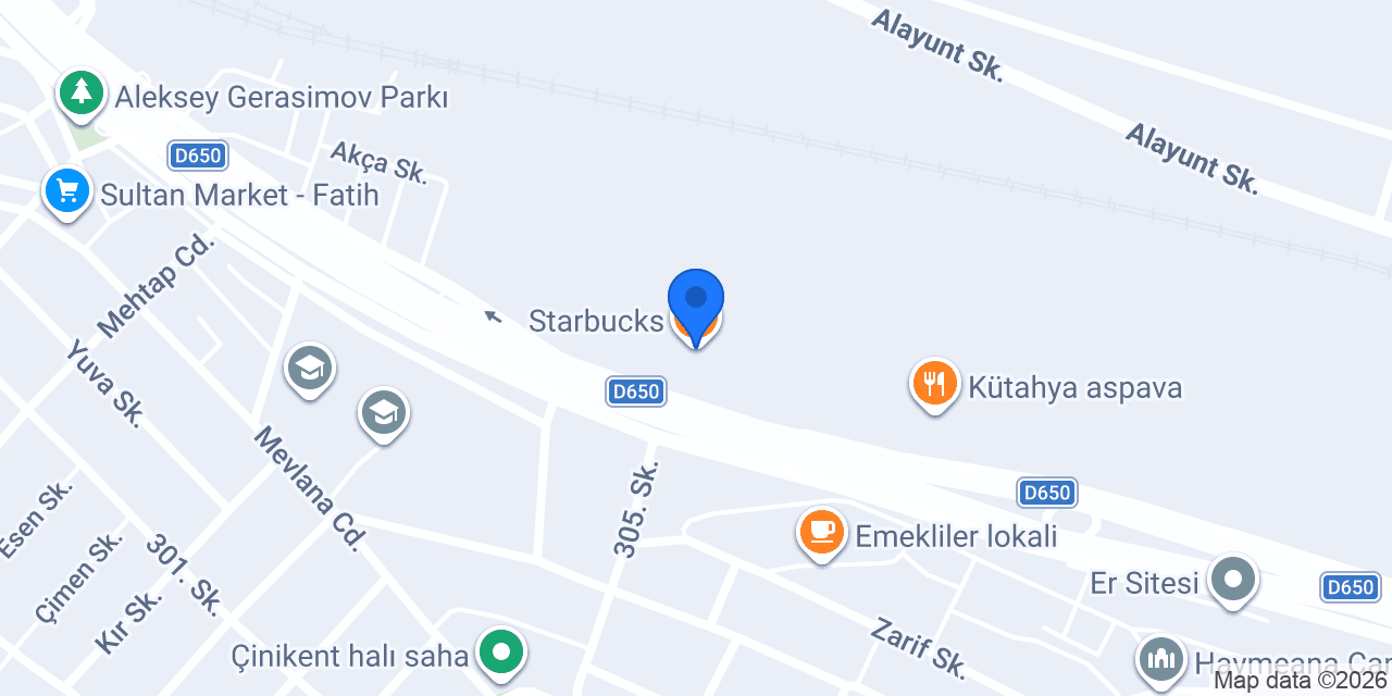 Starbucks konumu