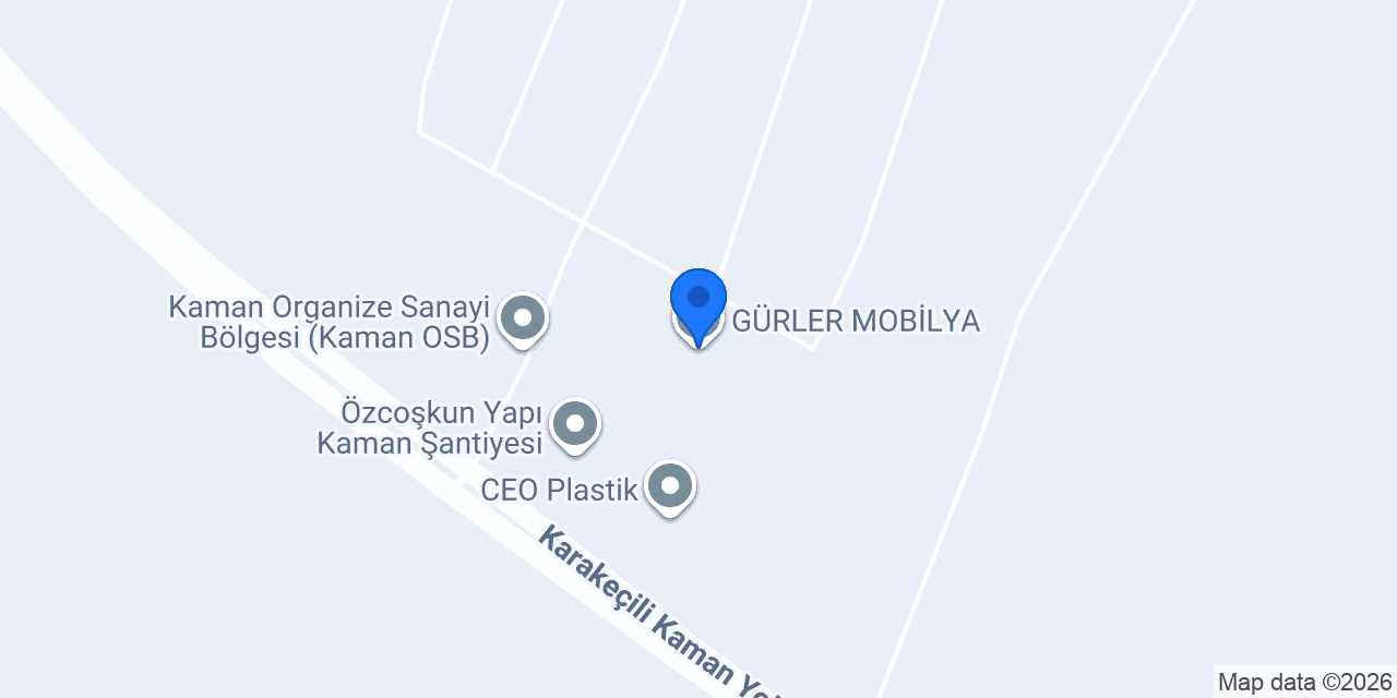 GÜRLER MOBİLYA konumu