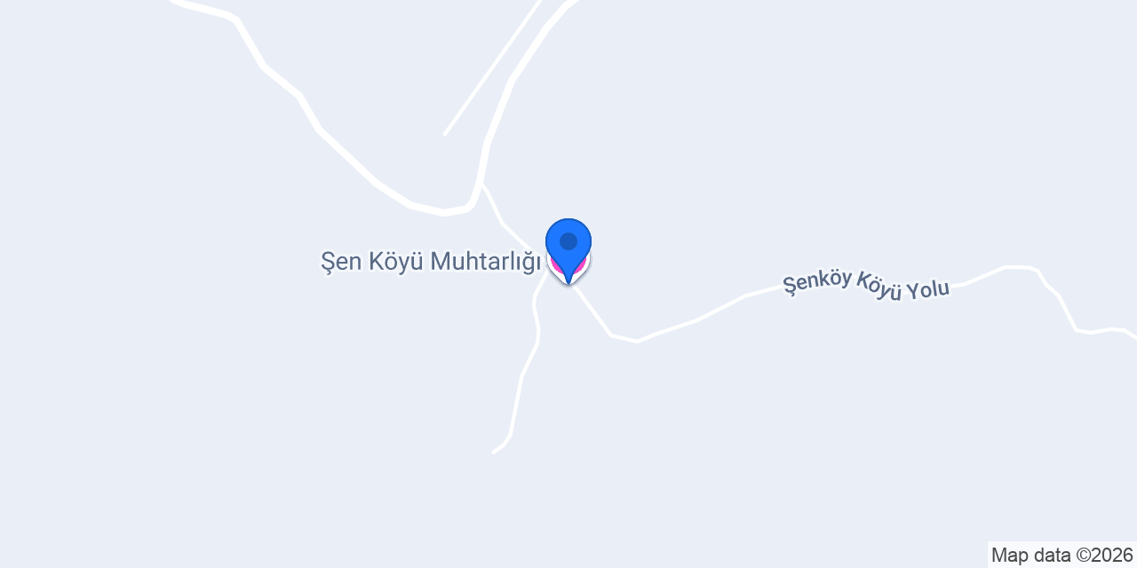 Şen Köyü Muhtarlığı konumu