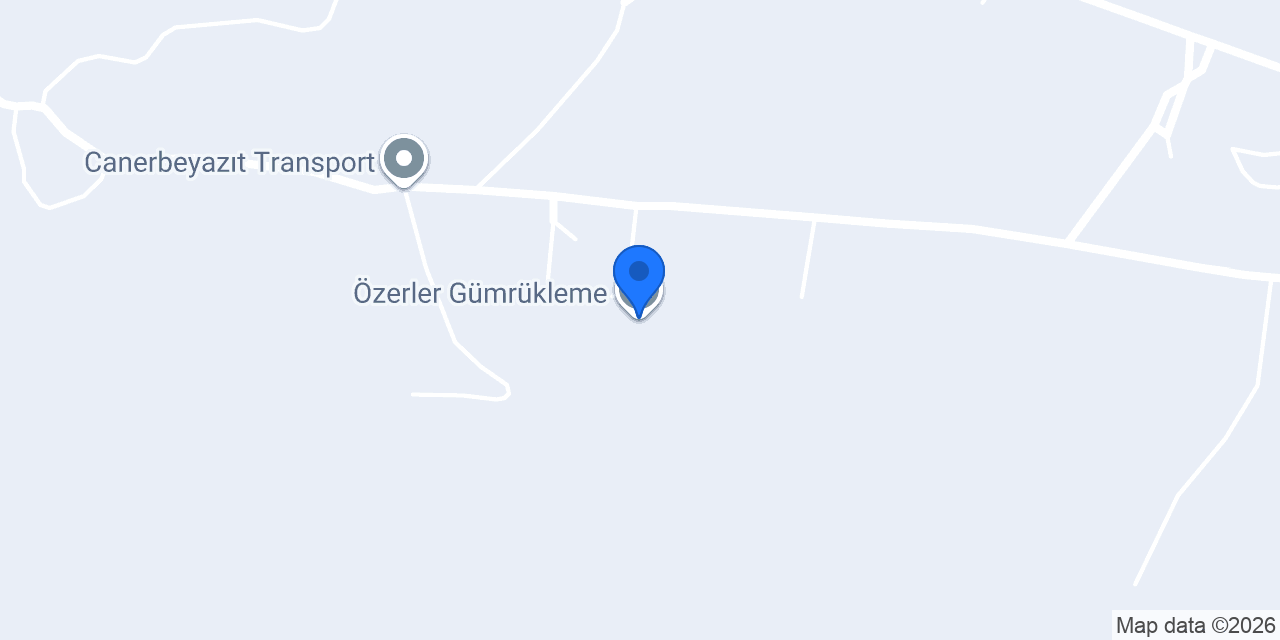 Özerler Gümrükleme konumu