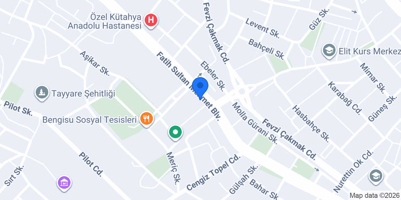YAKACI ET MARKET konumu