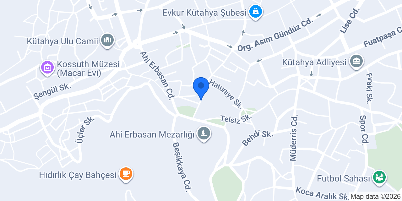 Tuana Turizm konumu