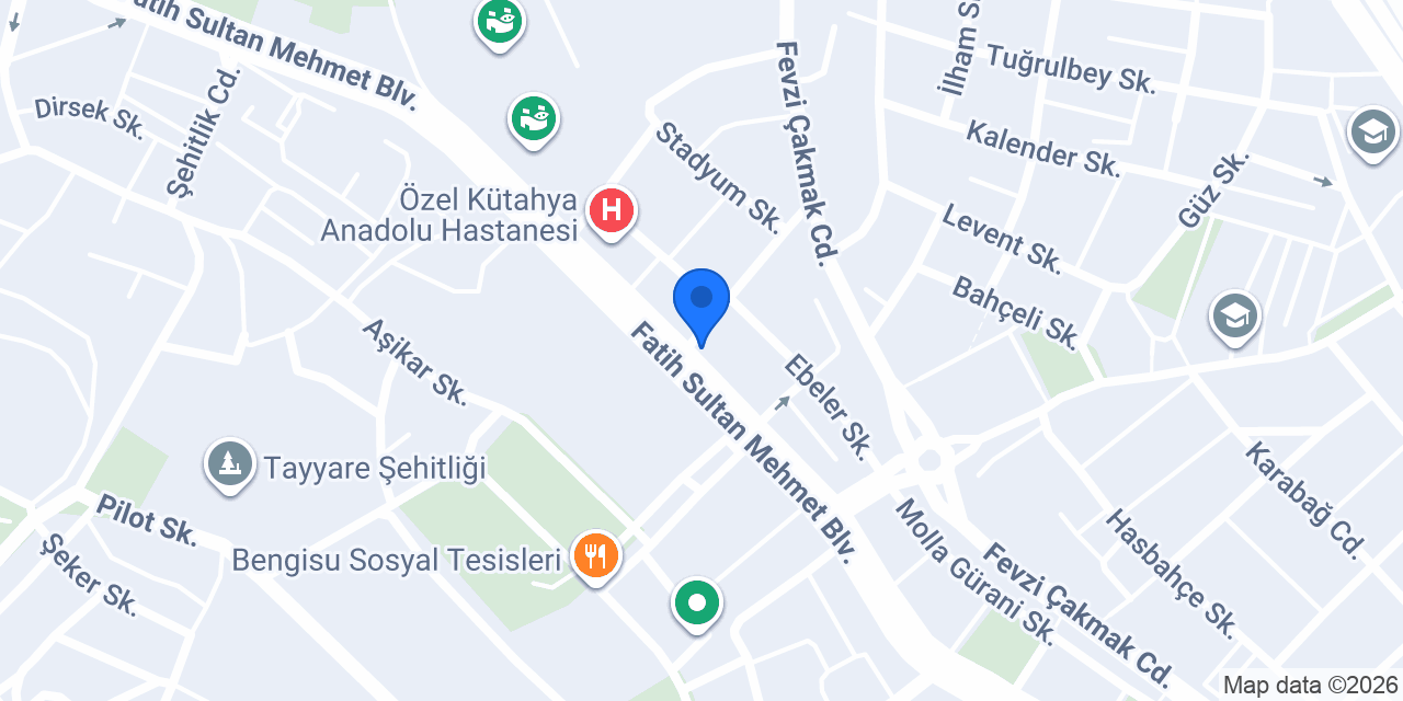 cemre optik kütahya konumu