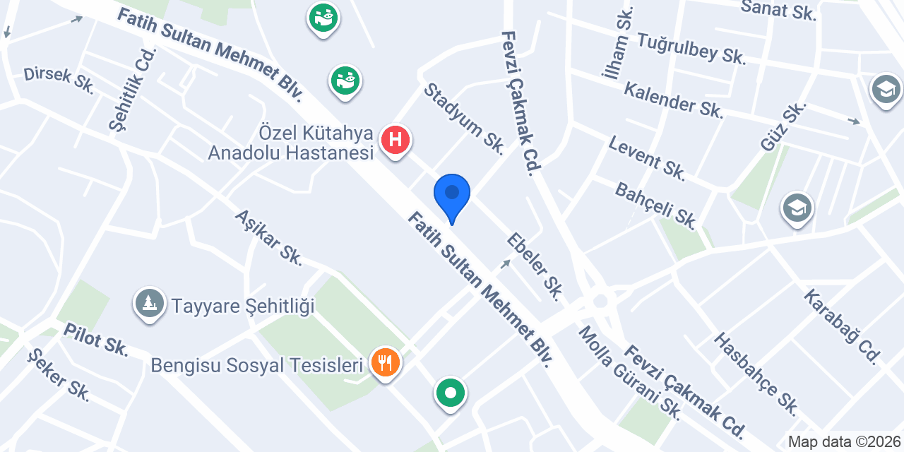 Beyazgüller Müzikevi konumu