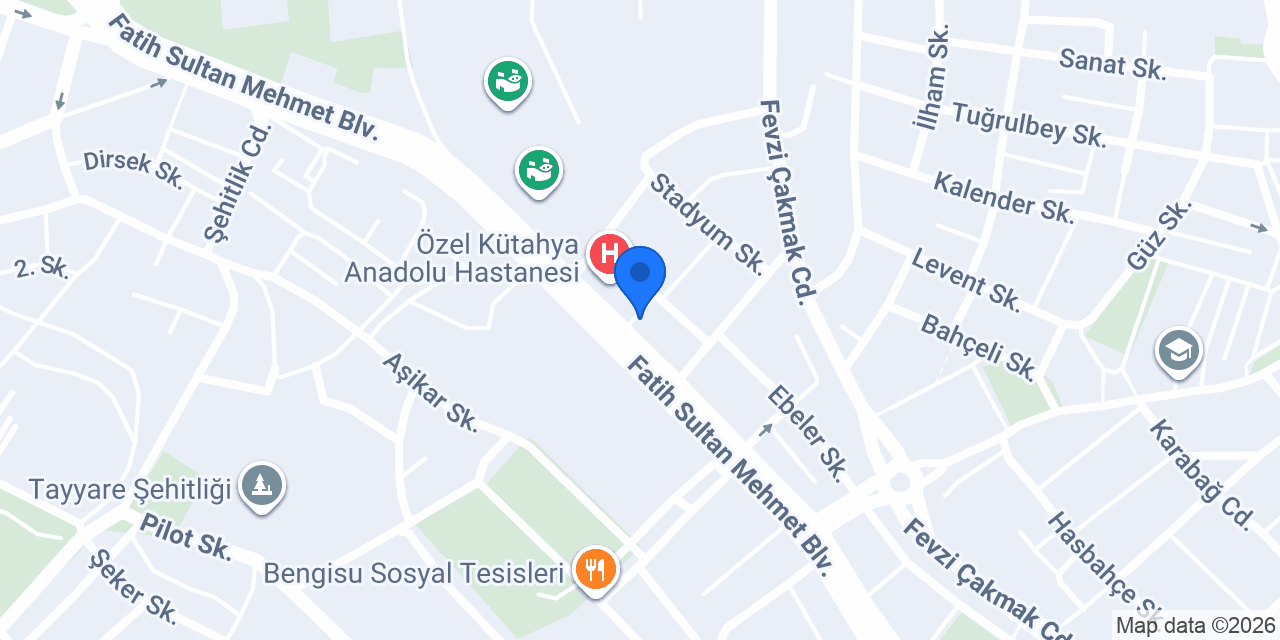 Menekşe Eczanesi konumu
