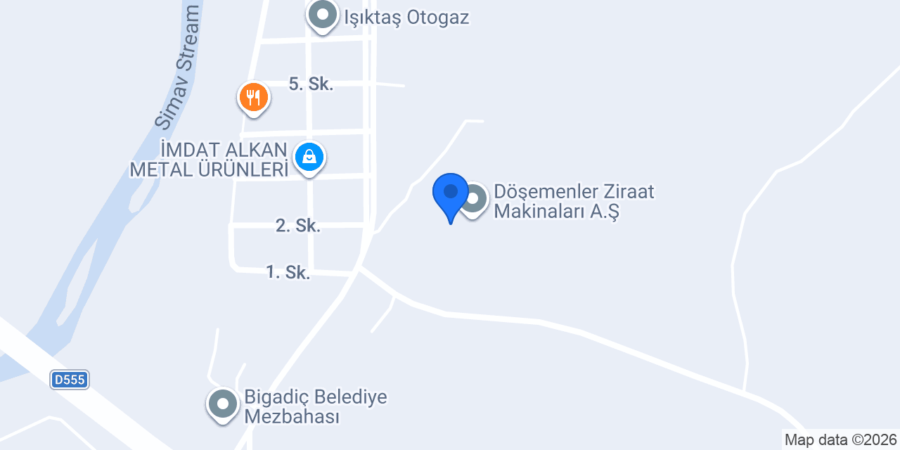 DÖŞEMENLER konumu