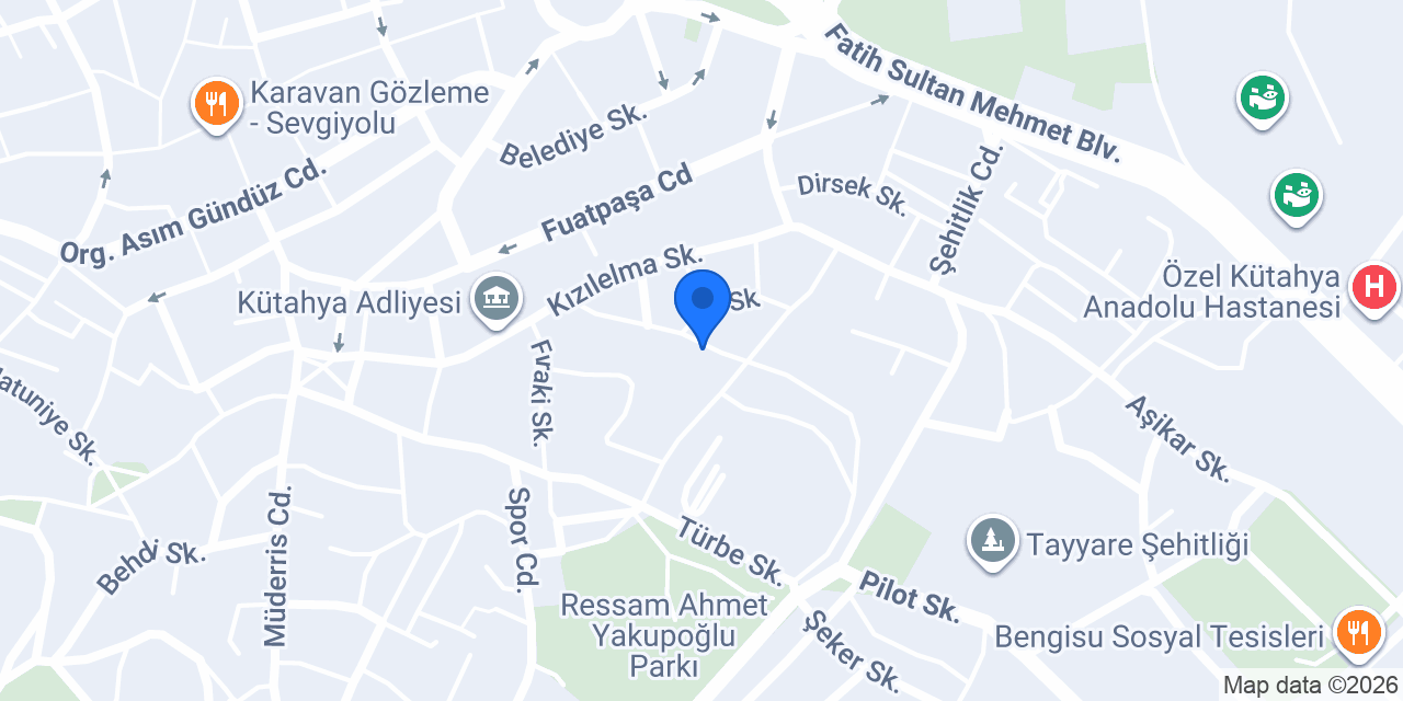 Damla Bayan Kuaförü konumu