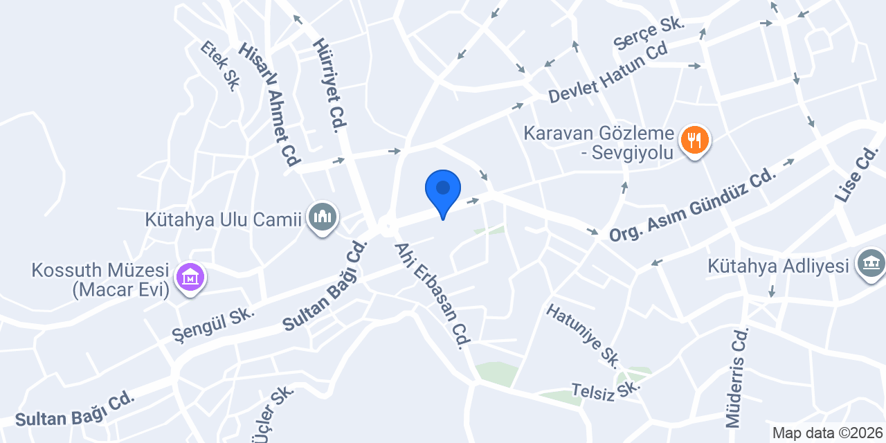 Çınar Matbaacılık konumu