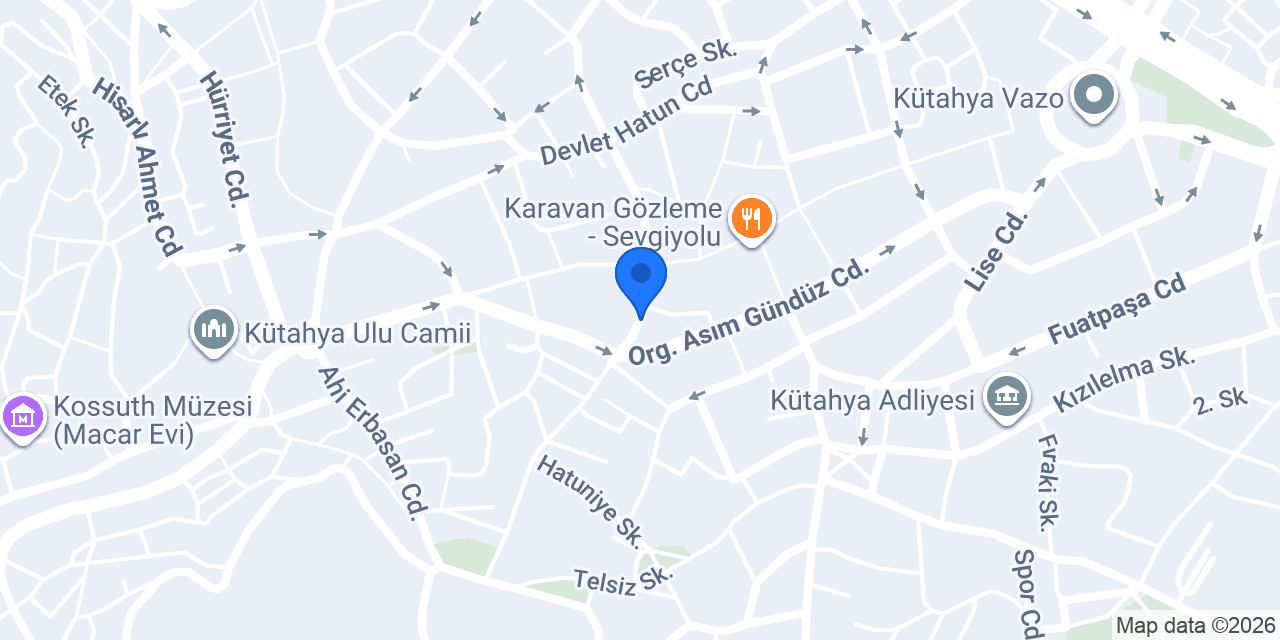 Merve Eczanesi konumu