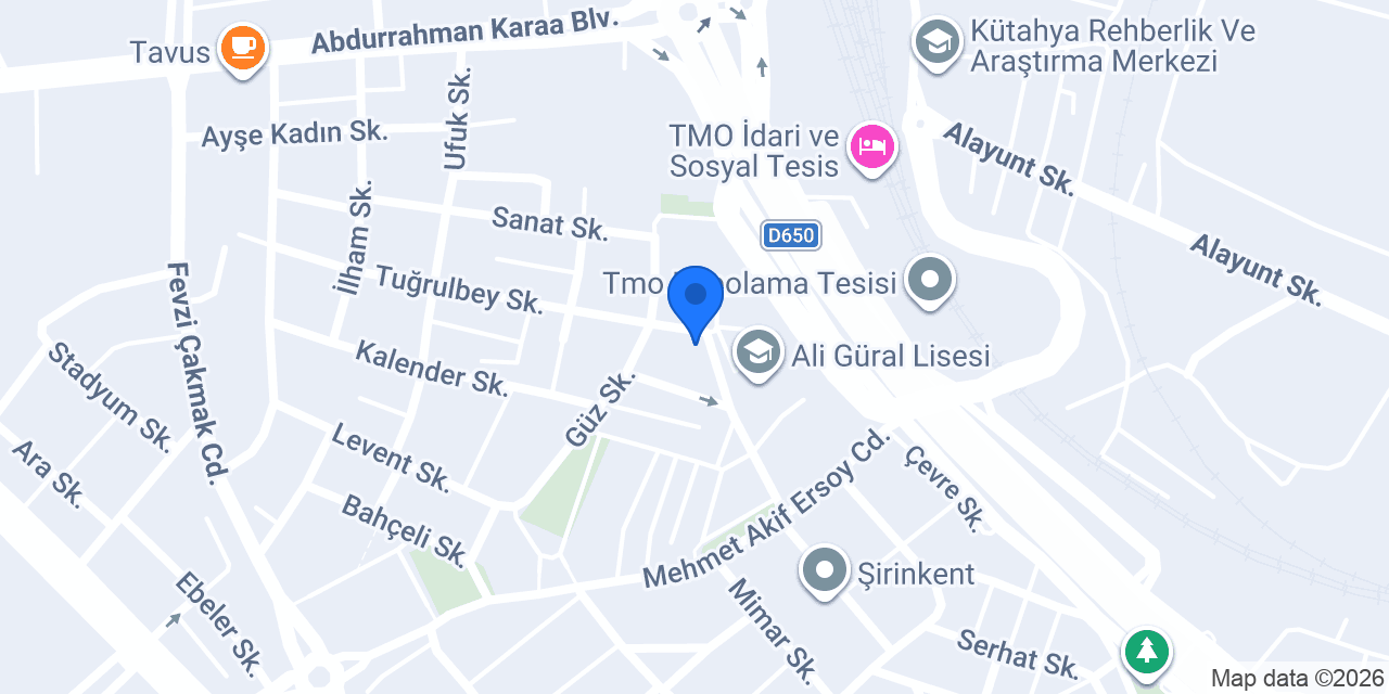 KAZIM KILIÇ BARBER SALOON konumu
