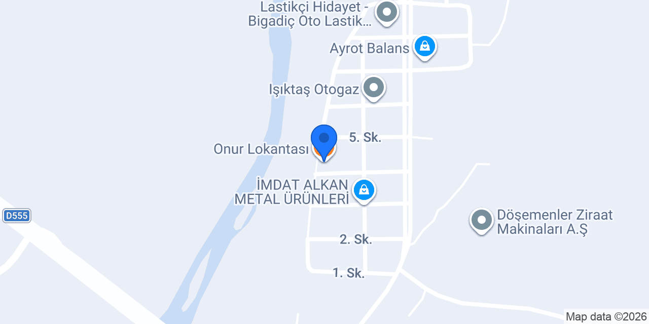 Onur Lokantası konumu