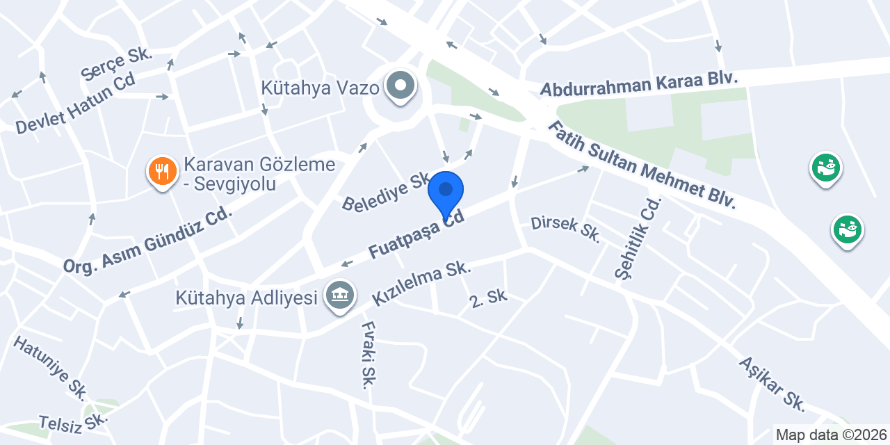 Avukat Emel Karagöz Altınsoy konumu