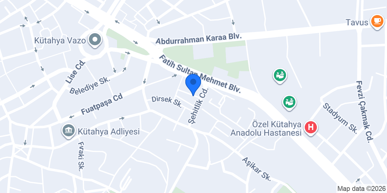 İTİMAT HUKUK BÜROSU konumu