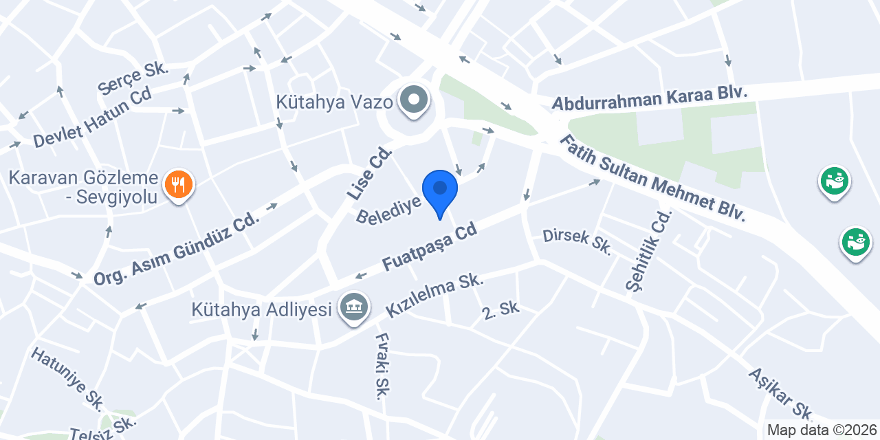 Dişhekimi Ali Ihsan AKINCI konumu