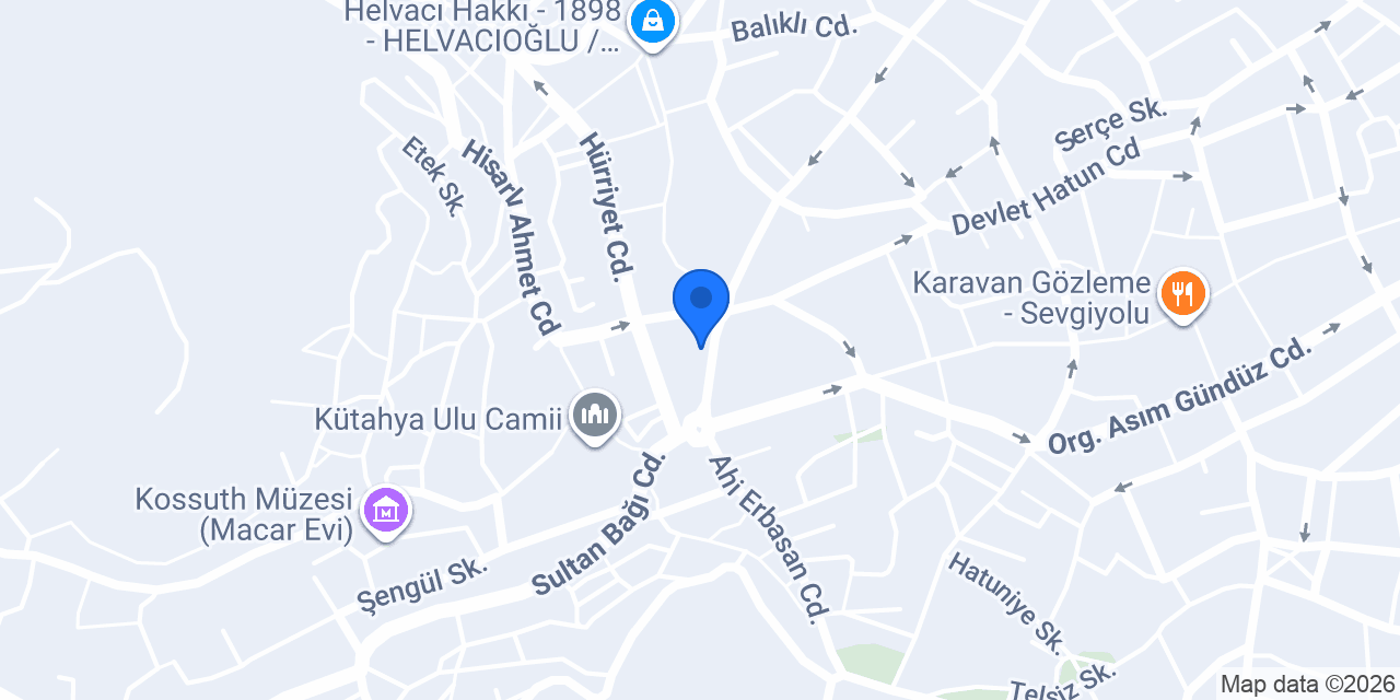ÇİNİ TURİZM konumu