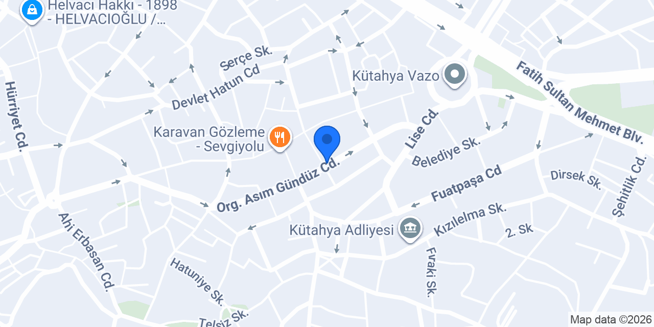 Gevher Ticaret konumu