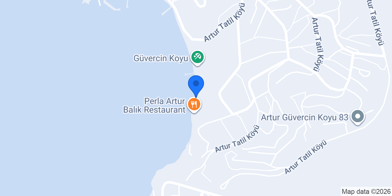 Artur Meltemi Beach Bar & Restoran konumu