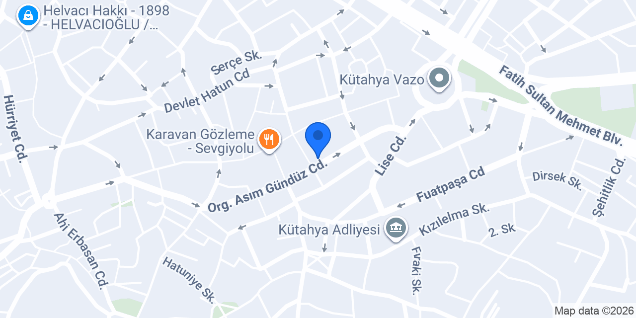 Qtahya Sigorta konumu