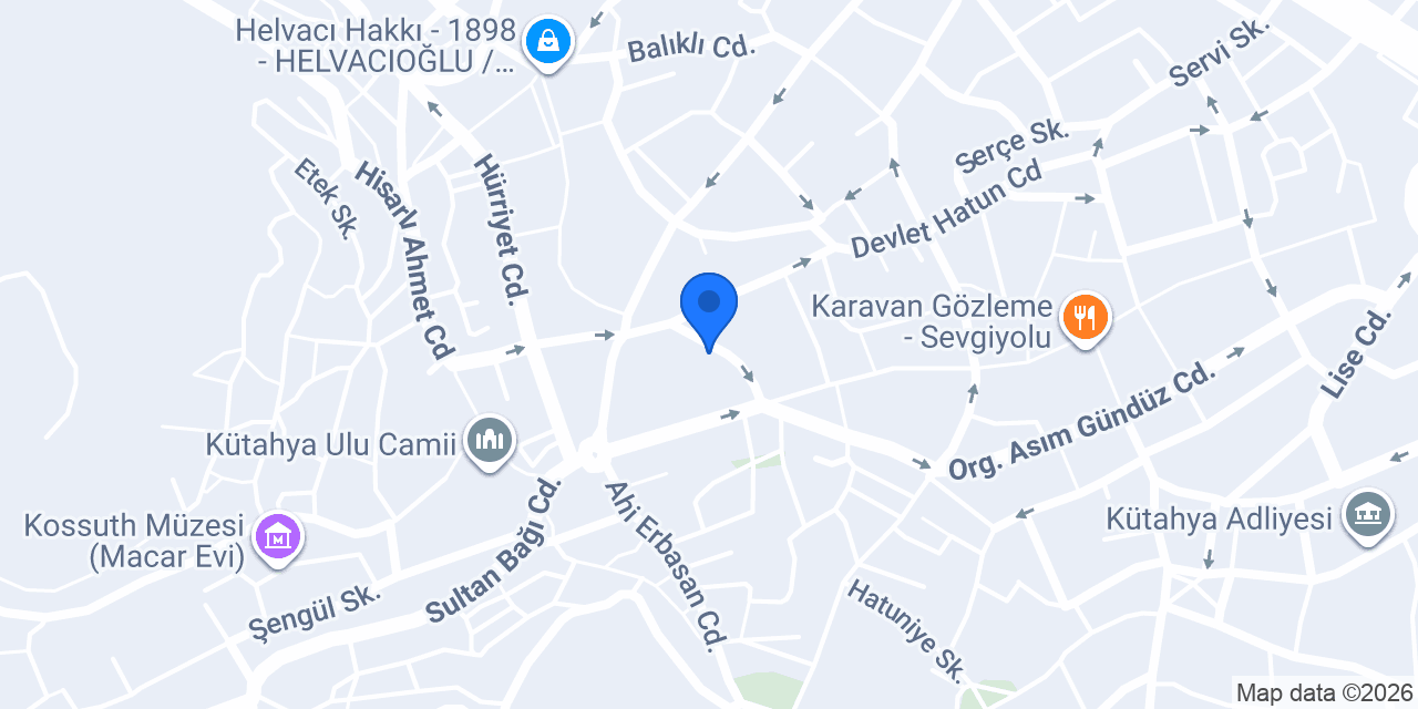 Çakırlar Ticaret konumu