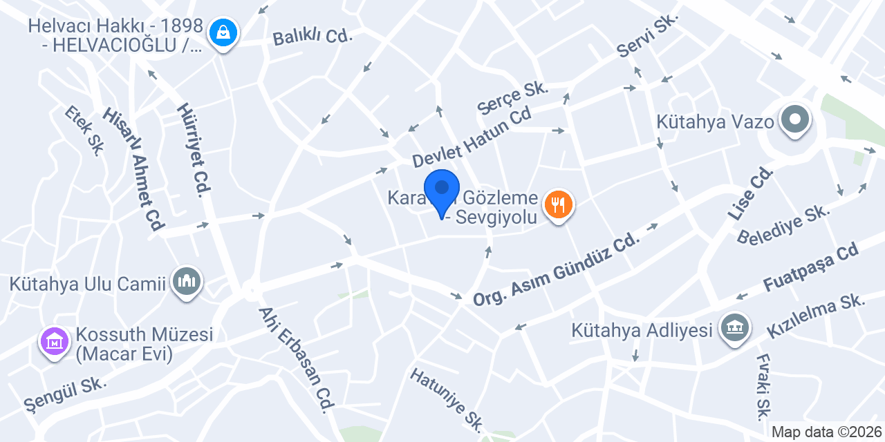Atasun Optik konumu