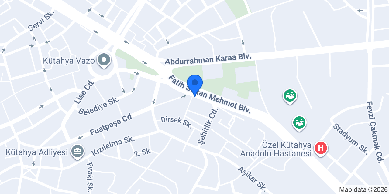 Ozan Hukuk Bürosu konumu