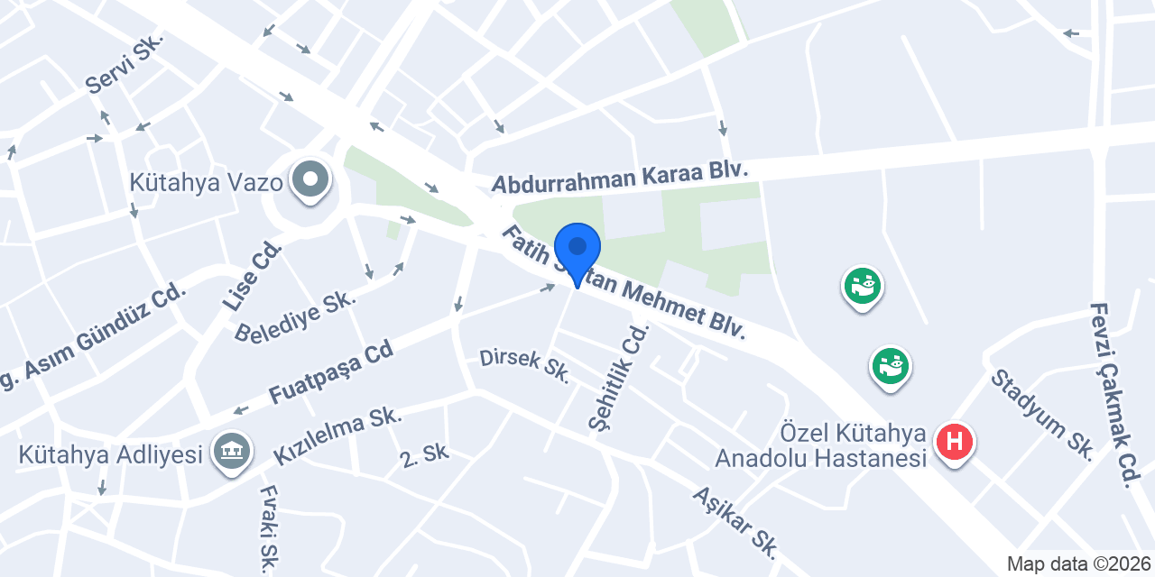 Yaşam Eczanesi konumu