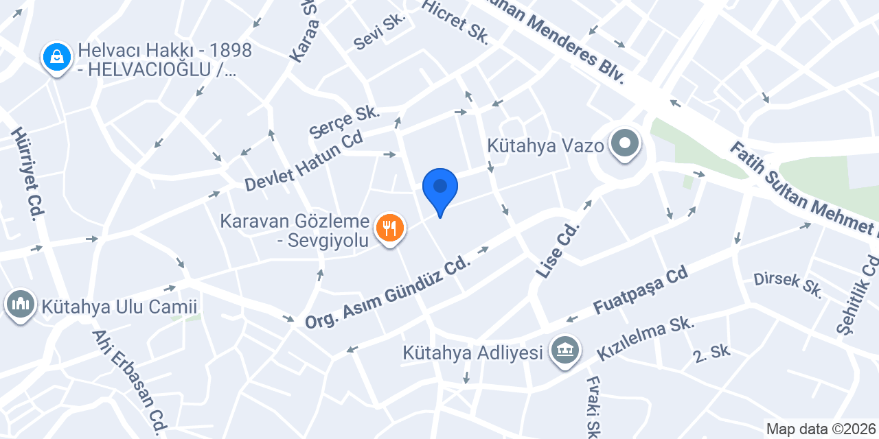 Tintin Teknik Servis konumu