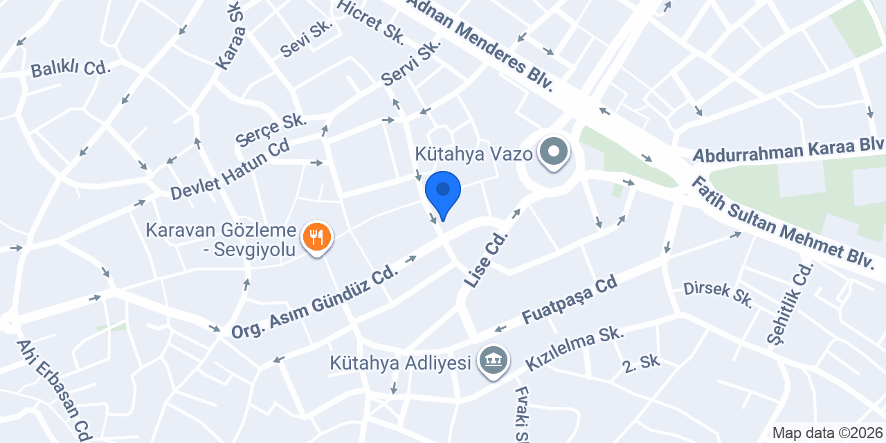 Unal 2 Kebap konumu