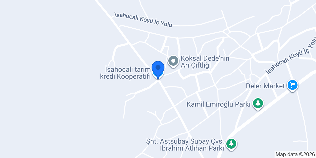 İsahocali konumu