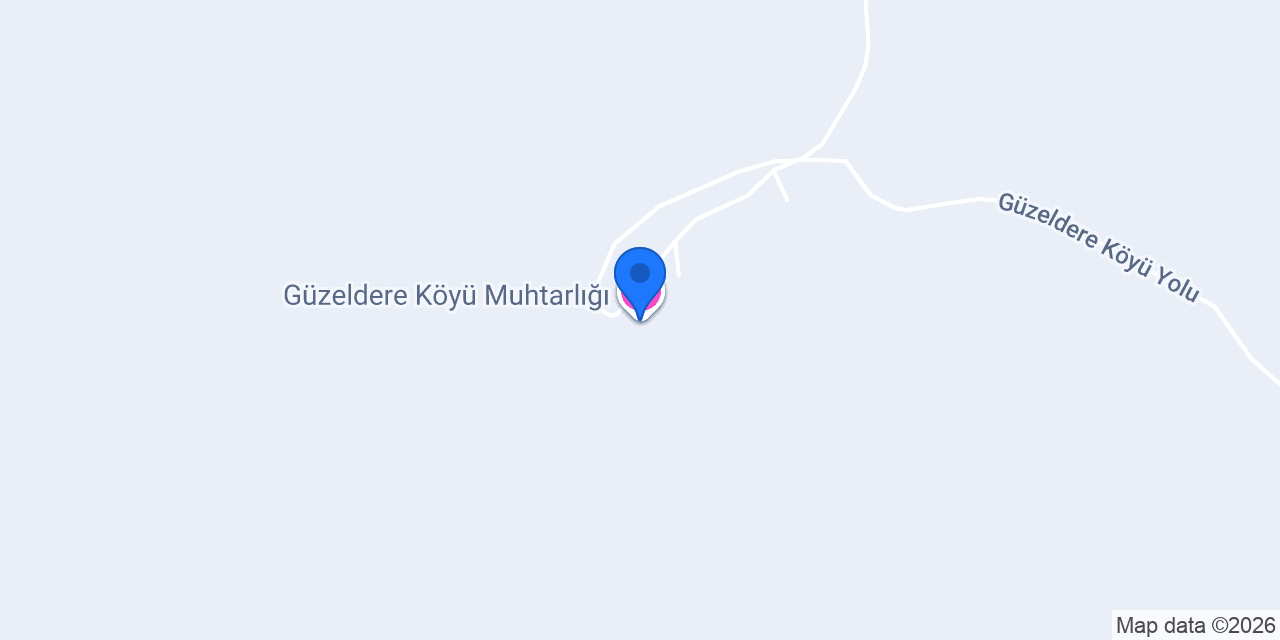 Güzeldere Köyü Muhtarlığı konumu