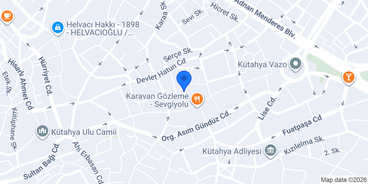 Farklı Rotalar konumu