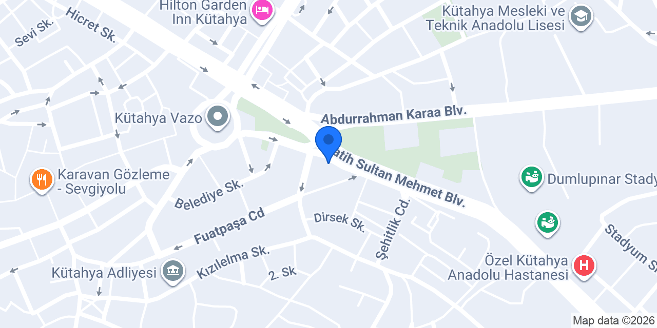 FİZYOTERAPİST ZEHRA NUR BİRCAN konumu