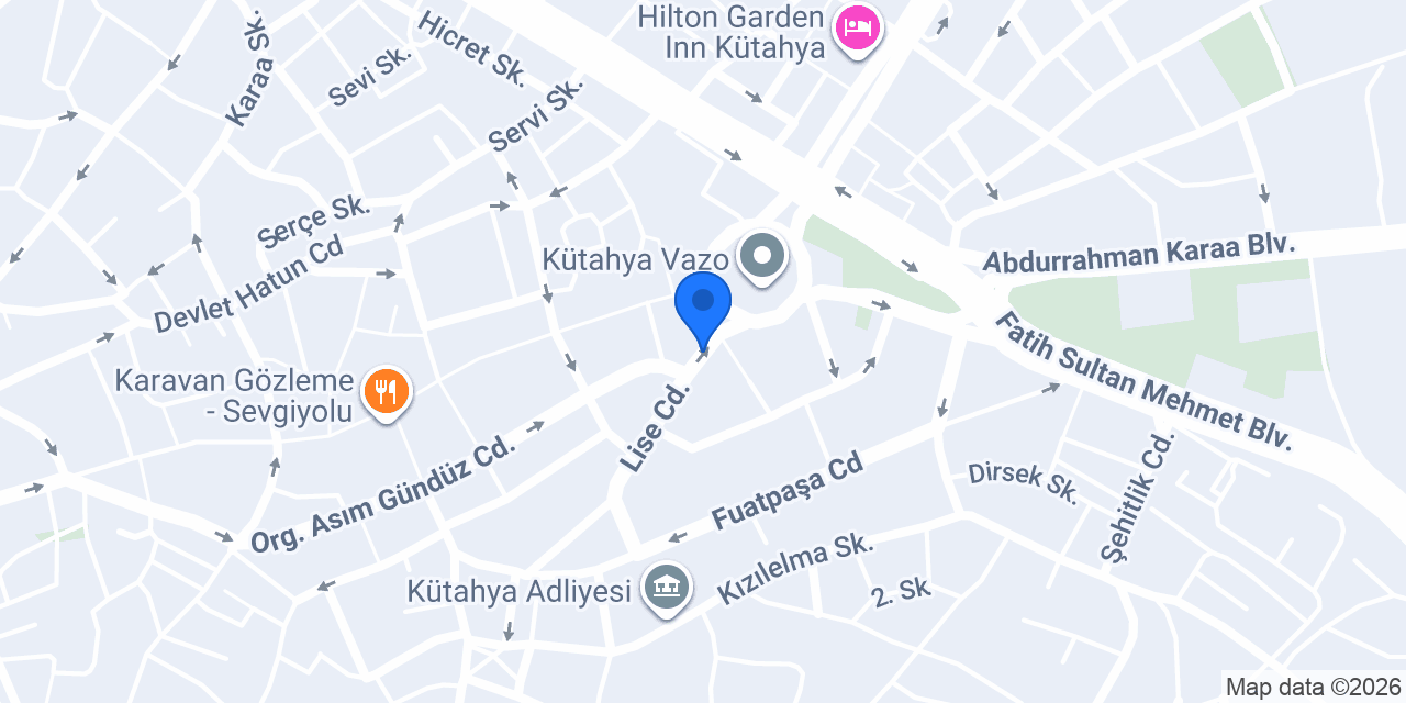 Roma Dondurma konumu