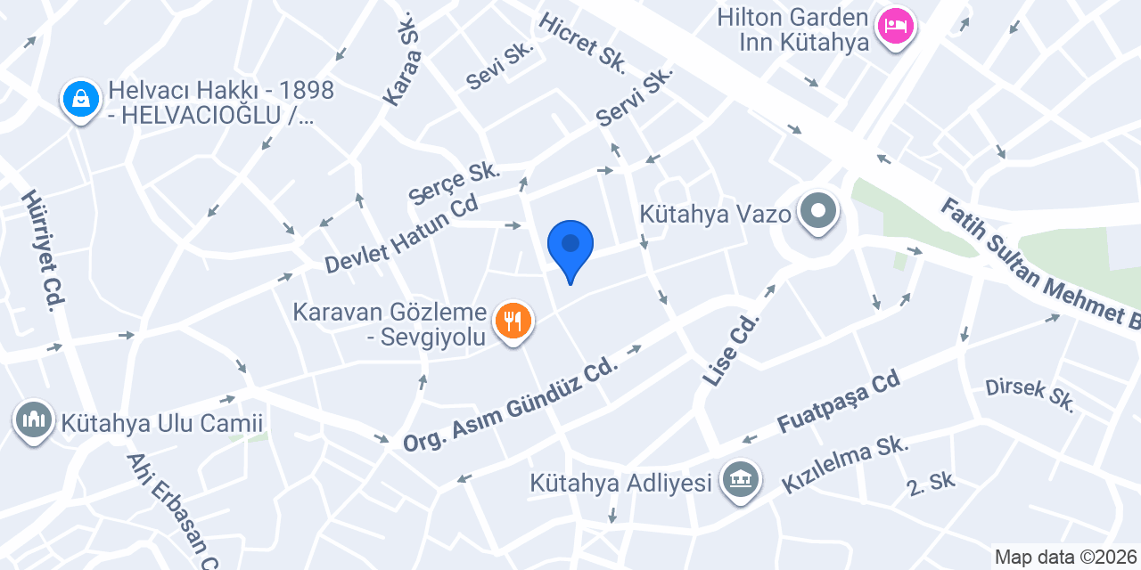 Dayıoğlu Kuyumculuk konumu