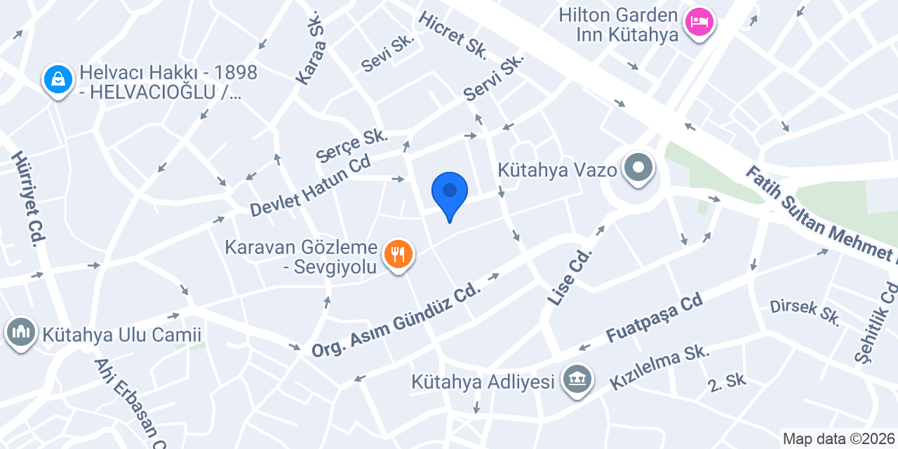 Avukat Gürcan Alpaslan konumu