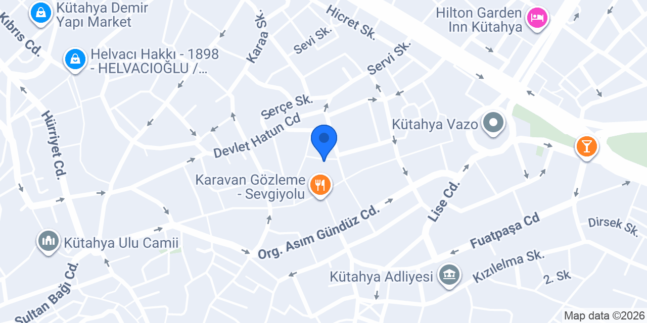 Tekin Ofset konumu