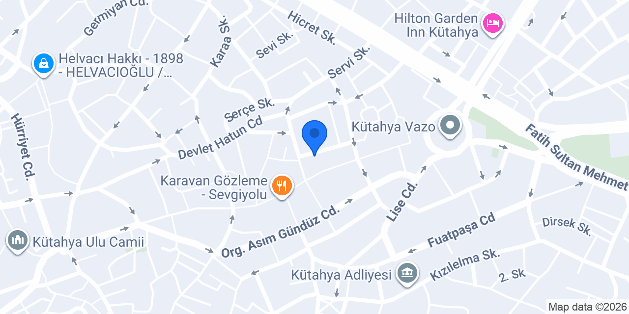 Ali Kongu MAPFRE Sigorta Acenteliği konumu