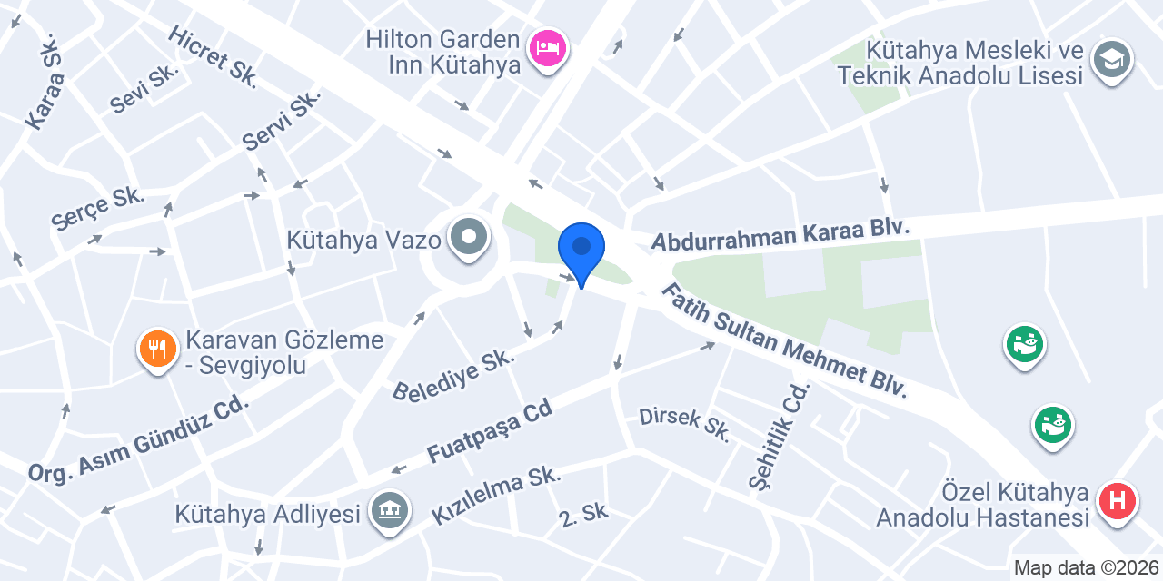 Kare Yapı konumu